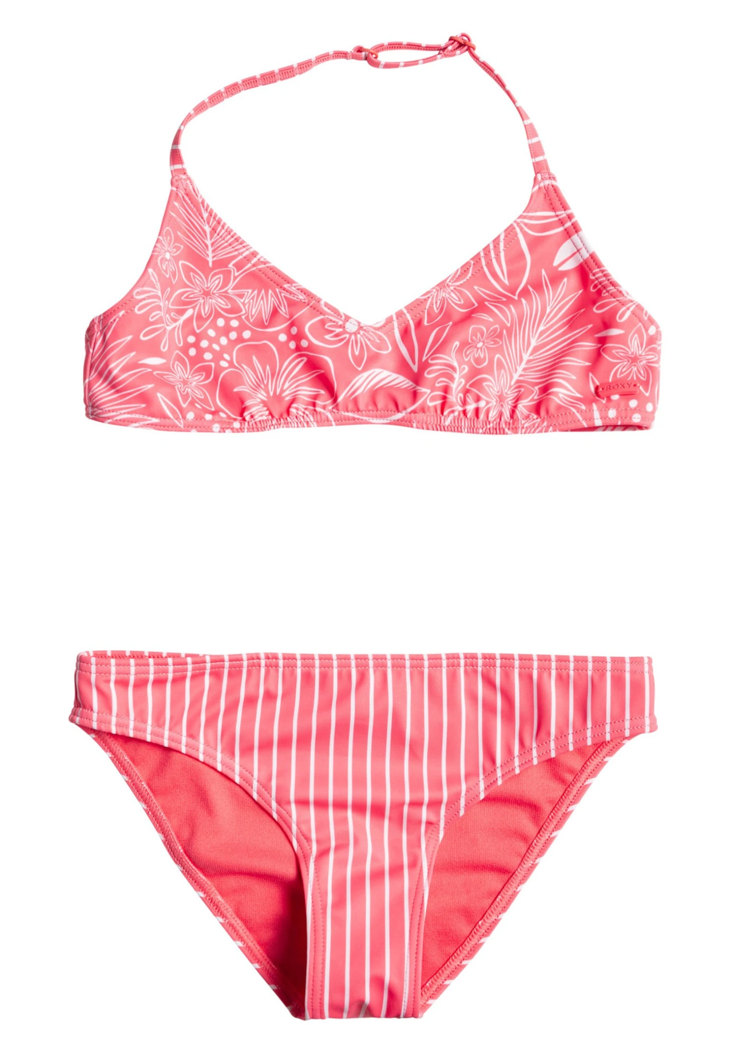 Roxy Vacay For Life -Set Für 7-16 Ergx - Bikini - Sunkissed Coral Tropical Tide 3 Roxy Vacay For Life -Set Für 7-16 Ergx - Bikini - Sunkissed Coral Tropical Tide