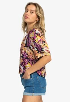 Roxy Rad Days - Kurzärmliges Für - Overhemdblouse - Xkny -Roxy Verkoopwinkel b1d739dbadf14e44803150aefd05f553