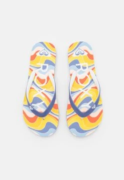 Roxy Tahiti- Teenslippers - Shady Blue/Orange -Roxy Verkoopwinkel b23d2b8f9fb646aa9a7e5cb0eadee213