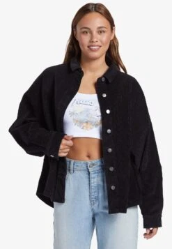 Roxy Kick Back Washed Manga Larga Para - Overhemdblouse - Black