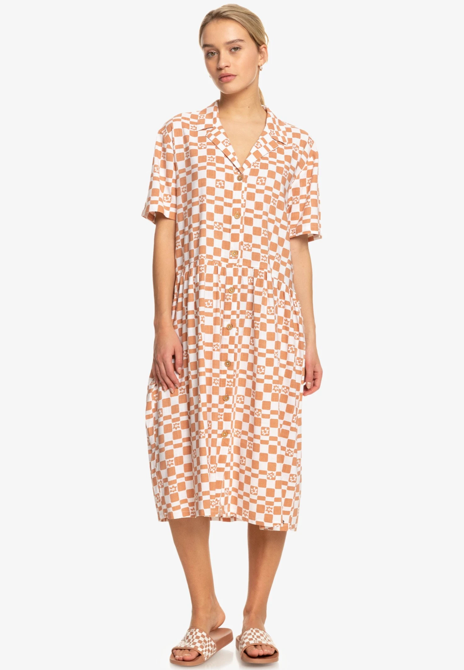 Roxy Licorice Sky - Blousejurk - Snow White Sol Power 3 Roxy Licorice Sky - Blousejurk - Snow White Sol Power