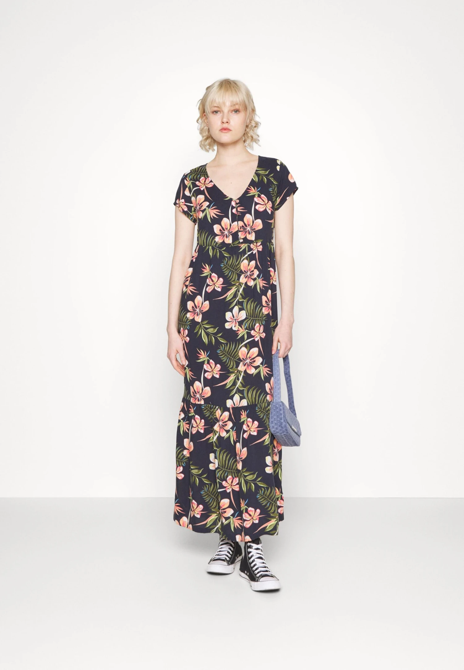 Roxy Popular Song - Maxi-Jurk - Mood Indigo Tropical Depht 4 Roxy Popular Song - Maxi-Jurk - Mood Indigo Tropical Depht - Afbeelding 2