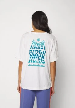 Roxy Backside Sun Tees - T-Shirt Print - Snow White -Roxy Verkoopwinkel cd44728259bc4d319b2c8ada601ea880