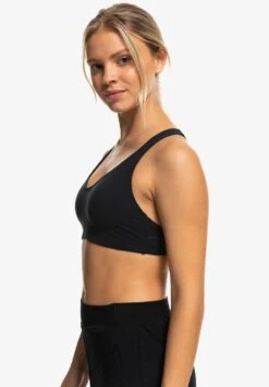 Roxy Heart Into It - Sport Bh - Anthracite -Roxy Verkoopwinkel ce9a93c79cb9498fb507c31aa3ce90d3