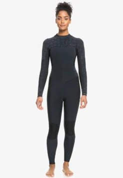 Roxy Swell Series Back-Zip - Wetsuit - Black