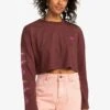 Roxy Desire To Love B - Longsleeve- Sweater - Red -Roxy Verkoopwinkel d7961070002e4aaeb0fa9a3b262b5884