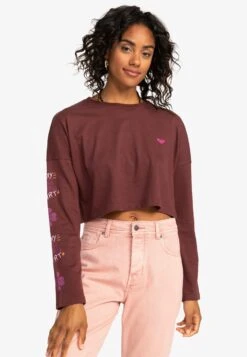 Roxy Desire To Love B - Longsleeve- Sweater - Red