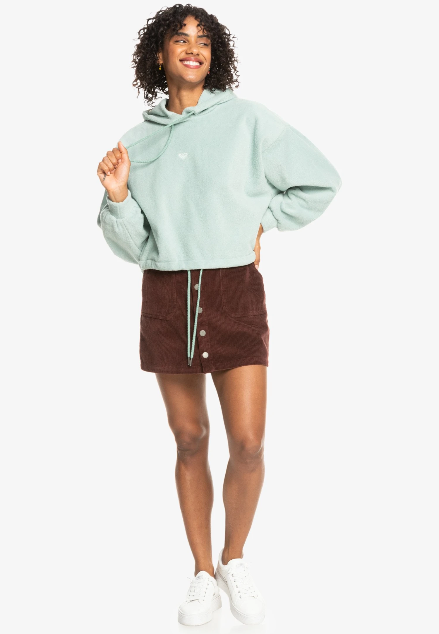 Roxy Best Wave-Polar Con Para Erjpf - Fleece Trui - Blue 4 Roxy Best Wave-Polar Con Para Erjpf - Fleece Trui - Blue - Afbeelding 2