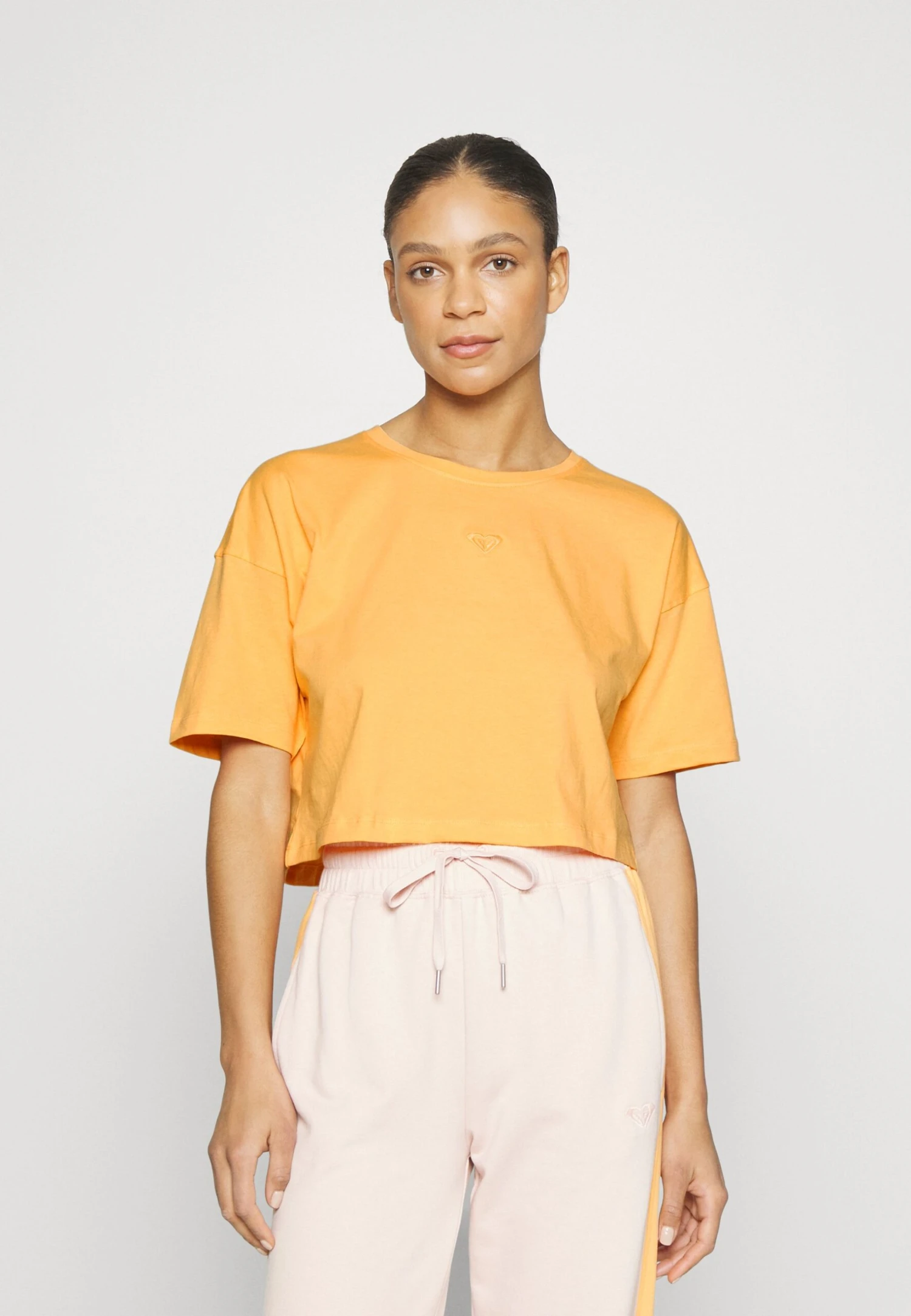 Roxy Essential- T-Shirt Basic - Mock Orange 3 Roxy Essential- T-Shirt Basic - Mock Orange