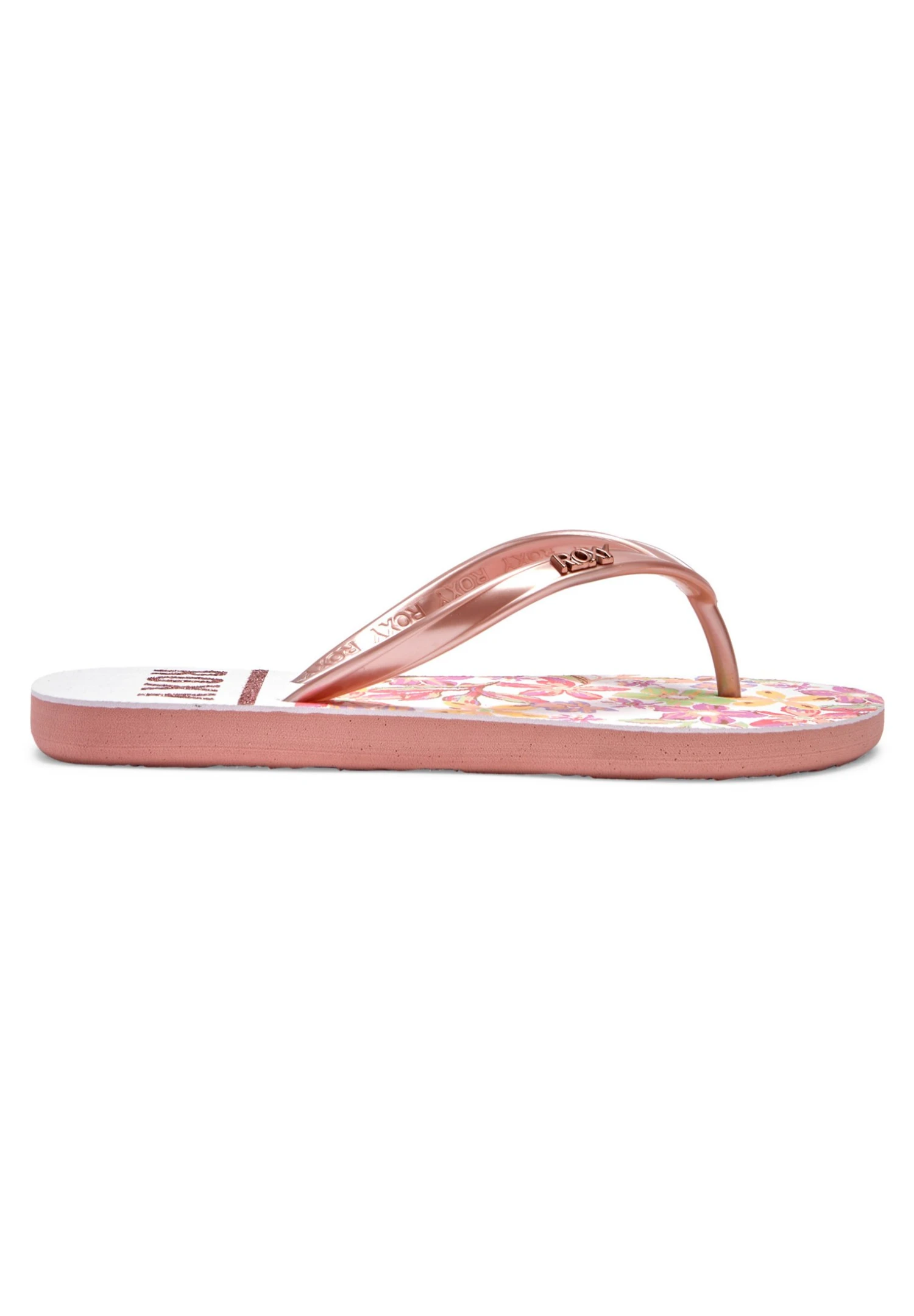 Roxy Viva Stamp - Teensandalen - Pink/White 7 Roxy Viva Stamp - Teensandalen - Pink/White - Afbeelding 5