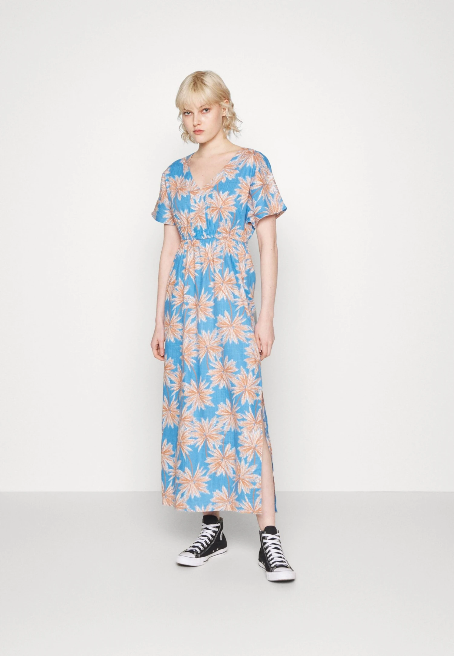 Roxy Dynamite Girl Again - Maxi-Jurk - Azure Blue 6 Roxy Dynamite Girl Again - Maxi-Jurk - Azure Blue - Afbeelding 4