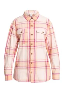 Roxy Let It Go Langärmliges- Overhemdblouse - Orange -Roxy Verkoopwinkel eee3b9af09994ca8b44f6b2f50219f45