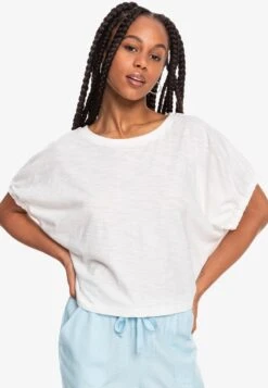 Roxy Lay It On The Line - T-Shirt Basic - Snow White