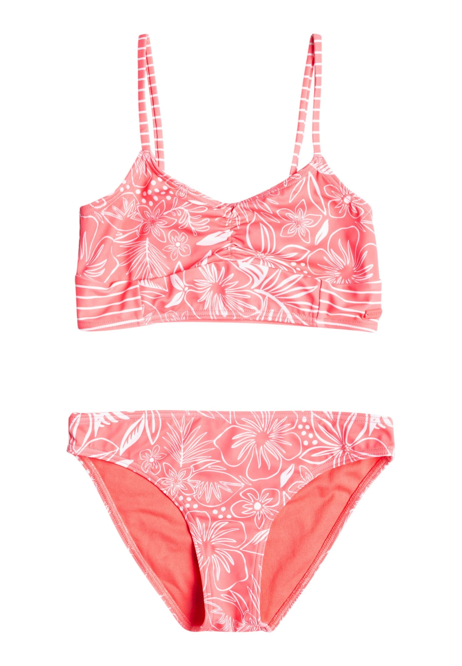 Roxy Set - Bikini - Sunkissed Coral Tropical Tide 3 Roxy Set - Bikini - Sunkissed Coral Tropical Tide