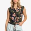 Roxy Tropical View Ärmelloses- Top - Mood Indigo Tropical Depht